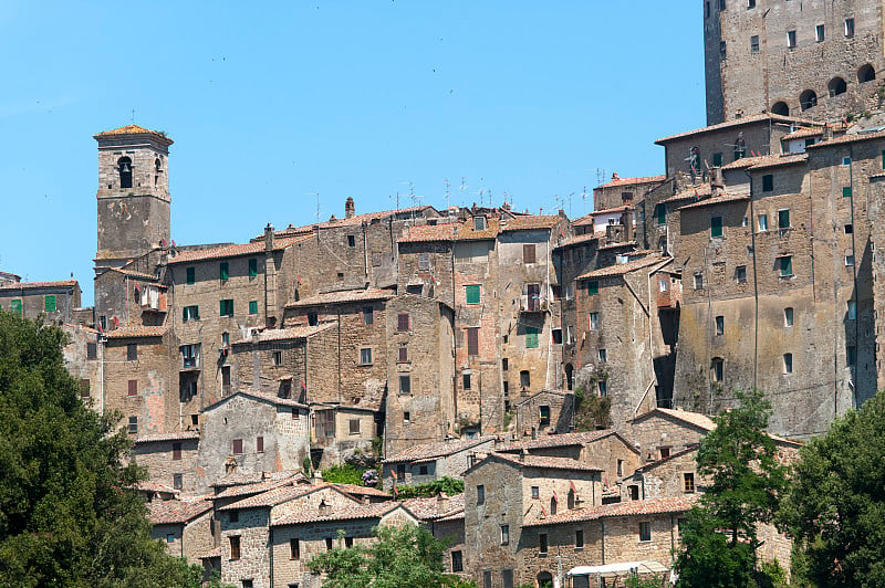 Sorano(托斯卡纳,意大利)