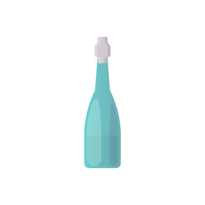 酒瓶矢量图