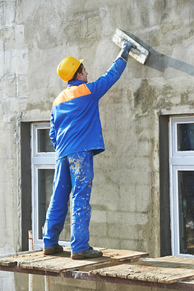 外立面建筑工抹灰工作