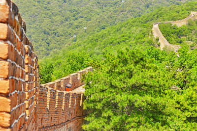 中国长城，“米里峪”段。