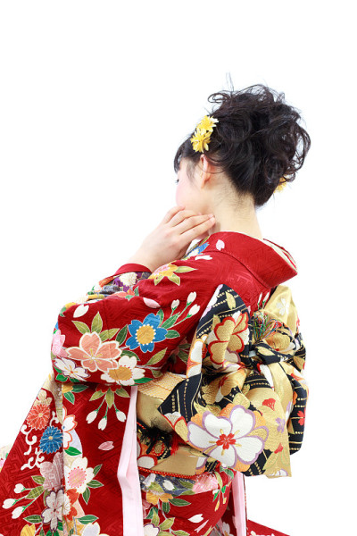 和服的女人