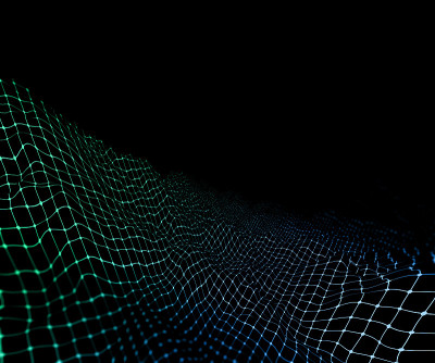 3D数字线框地形