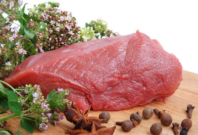 生牛肉肉