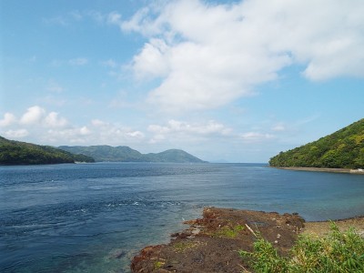 日本鹿儿岛濑户桥无人机