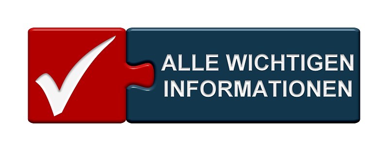 显示所有德语重要信息的益智按钮