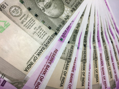 500和2000印度货币