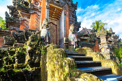 巴厘岛乌布的Saraswati寺庙