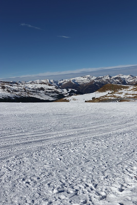 安道尔的雪山