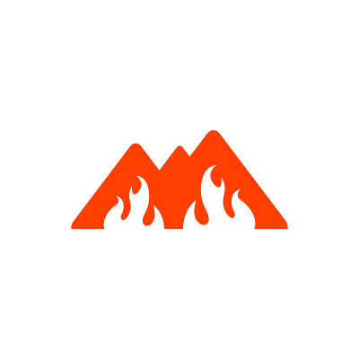 负空间火焰m形山