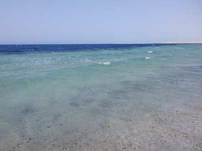 拉斯穆罕默德国家公园的海景
