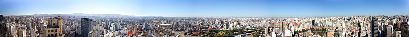 年代?o Paulo city, Brazil- skyline -全景S?圣保罗360