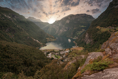 Geiranger,挪威)