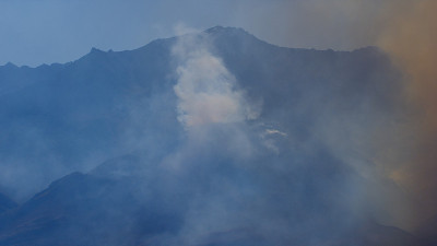野火独立，大松树，欧文斯谷