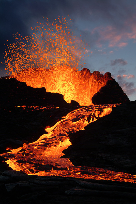 火山喷发