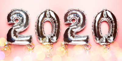 2020年新年彩旗
