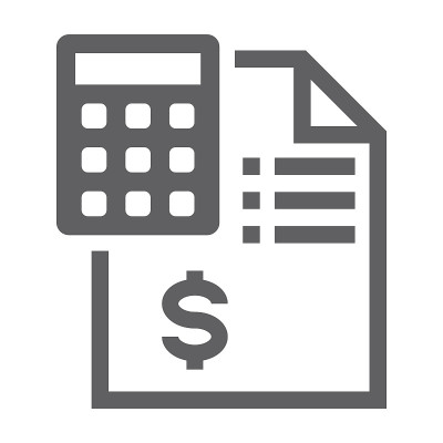 会计，报告，帐户，发票，收入图标