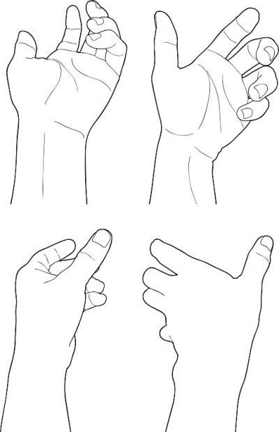 手