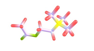 乙酰胆碱分子结构分离上白色