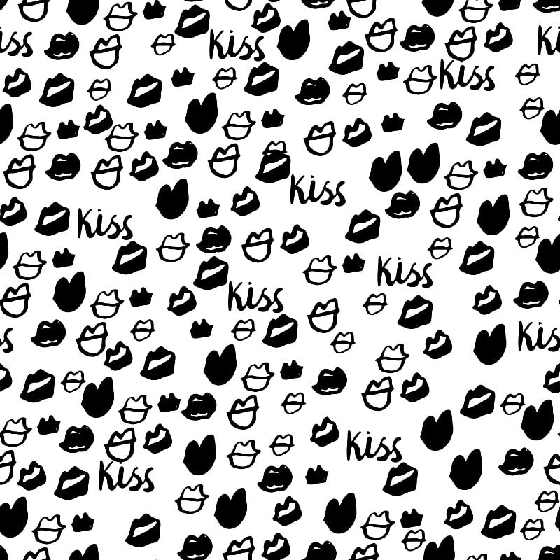 Happy Valentines Day seamless pattern. Vector illu