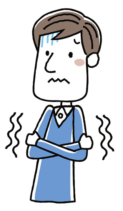 年轻人:发冷