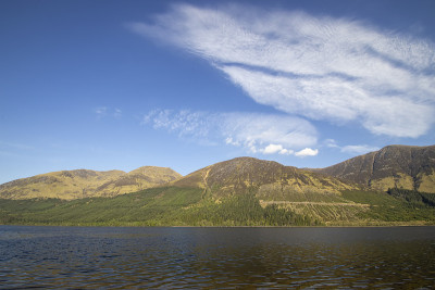 英国苏格兰高地Lochaber的Lochy湖