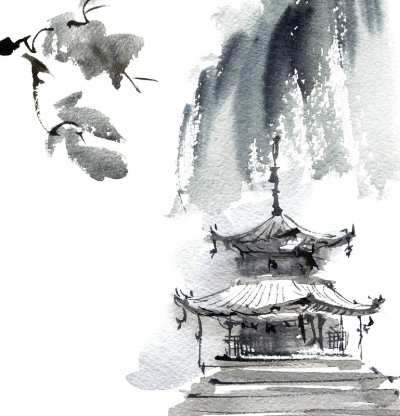 景观与宝塔