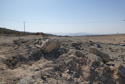 哈贾尔山脉整洁的哈特村。另外地区。阿联酋