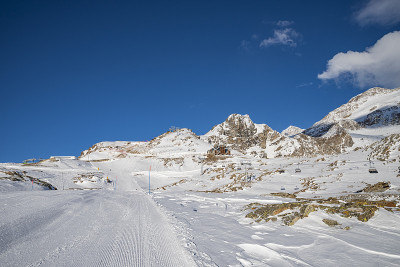 Dufourspitze滑雪区