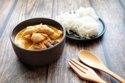 泰式鸡红咖喱