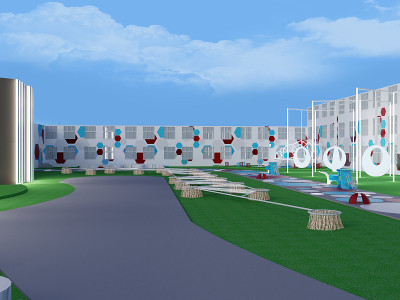 大学小空间的三维建模