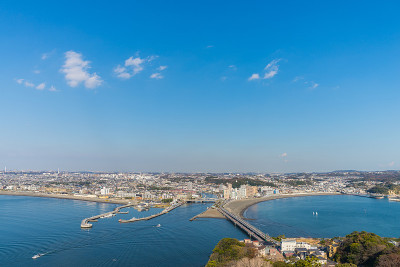 野岛市的Arial视图
