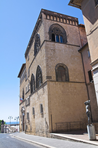 Vitelleschi宫。Tarquinia。拉齐奥。意大利。