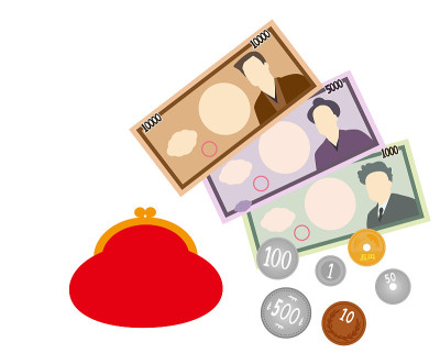 Japanese yen.illustration of wallet with money sym