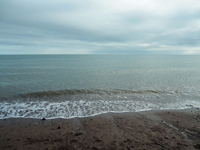 美丽Teignmouth海滩