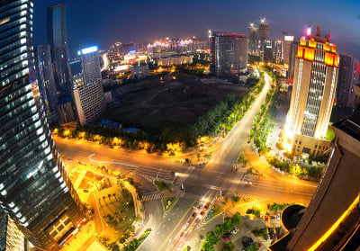上海的夜晚