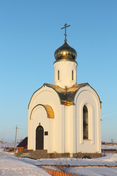 Gennady Afonsky教堂，新西伯利亚地区，俄罗斯