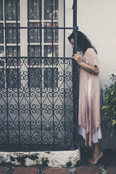 迷人的中年妇女肖像