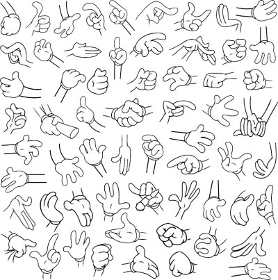 卡通手包Lineart 2