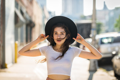 纽约的美女