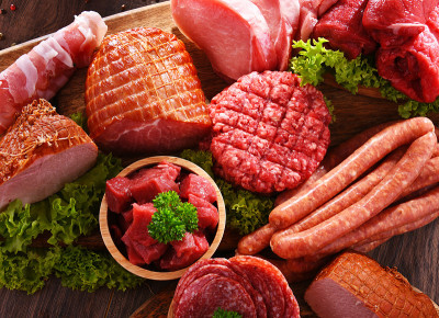 搭配各种肉类产品