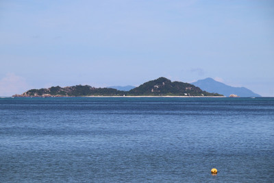 View to Cousin and Cousine Island, Grand Anse, Pra