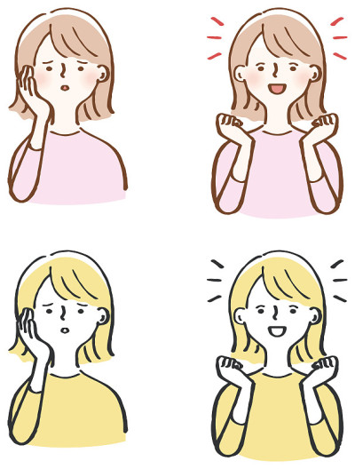烦，喜，女设插图