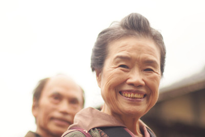 年长女性画像