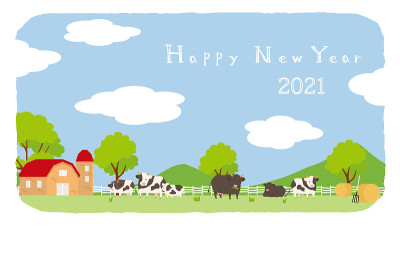 2021年贺年卡