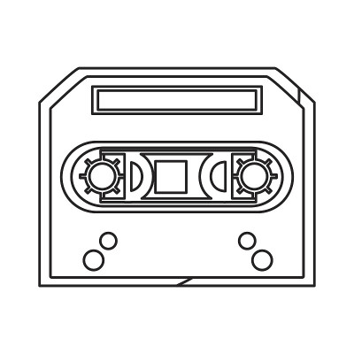 老音乐卡式录音带