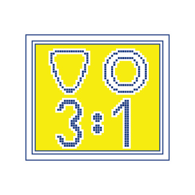 Icon of football scoreboard