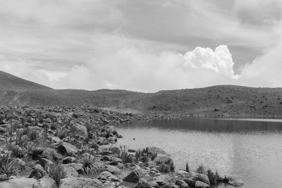 Laguna de la luna，内华达德托卢卡。