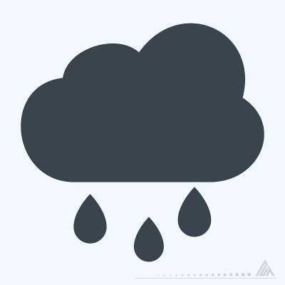 图标雨-字形风格
