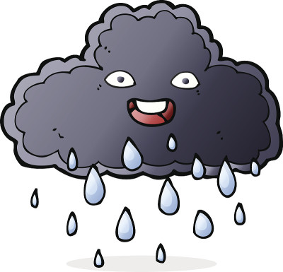 卡通雨云