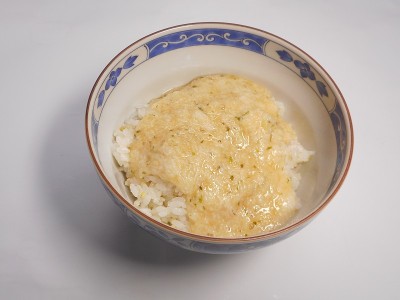 磨碎的山药大米